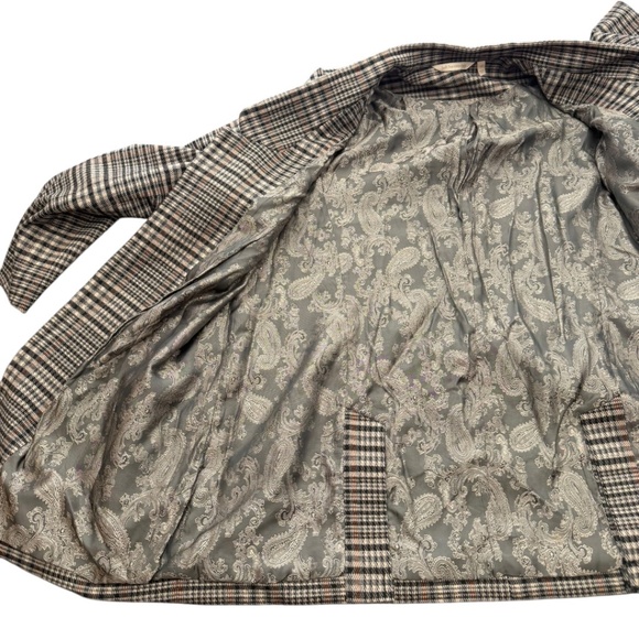 Soft Surroundings St. James Plaid Open Front Jacket Blazer Size 1X - Picture 8 of 13